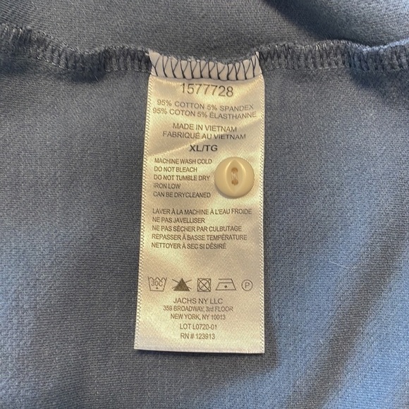 Jachs Blue Pocket Front Polo Shirt - Size XL - Picture 5 of 10